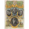 Image 1 : circa 1910: Home Rule "Ireland A Nation" print