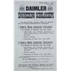1910: Daimler Motor Company scholarships poster