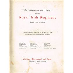 1684-1902: History of the Royal Irish Regiment, Volume 1