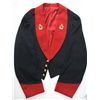 circa 1900: Royal Army Medical Corps officers' mess dress uniform