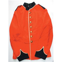 circa 1900: British Army other ranks' full dress tunic