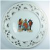 1902-1922: Antrim Artillery and Royal Dublin Fusiliers ceramic plates