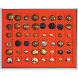 1900-50: British and Irish military and police button collection