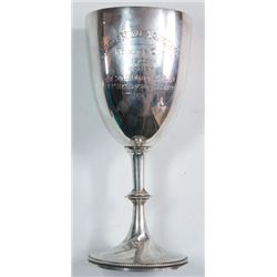 1905: Militia Rifle Association silver goblet presented to Colonel Sir W. H. Mahon of Galway