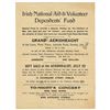 Image 1 : 1916-21: Irish National Aid & Volunteer Dependents Fund visitor card and handbill