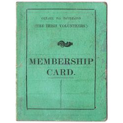1917-21: Tipperary War of Independence Irish Volunteers and rebel emphemera collection relating to F