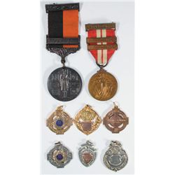 1919-47: War of Independence Service Medal, Emergency Service Medal and Irish Army sports medals to 