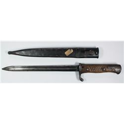 1919-21: War of Independence period German M1898 customised bayonet