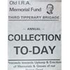 Image 1 : 3rd Tipperary Brigade Old I.R.A. Memorial Fund collection day poster