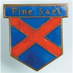 1930s: Fine Gael buttonhole lapel badge