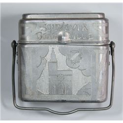 1939-45: Kriegsmarine U-boat prisoner of war decorated mess tin