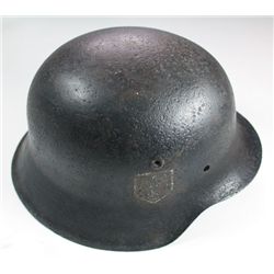 1939-45: German helmet and shell case trench art