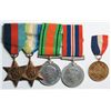 1939-45 World War II British medals group also 1937 Coronation medal