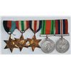1939-45: Second World War British campaign stars and medals