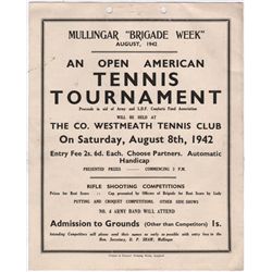 1939-46: Irish Army Emergency collection including photograph, posters and certificates