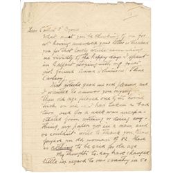 1948 (8 August) Maud Gonne MacBride handwritten and signed letter to Cathal O'Byrne