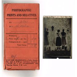 circa 1950: De Valera family negative photographs