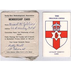 1970-90: Collection of Northern Ireland troubles documents including election pamphlets