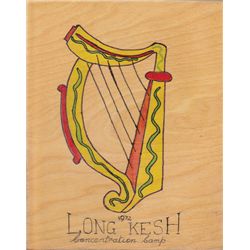 1972: Long Kesh prisoner art wooden plaques