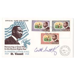 1968: James Earl Ray and Coretta Scott King signatures