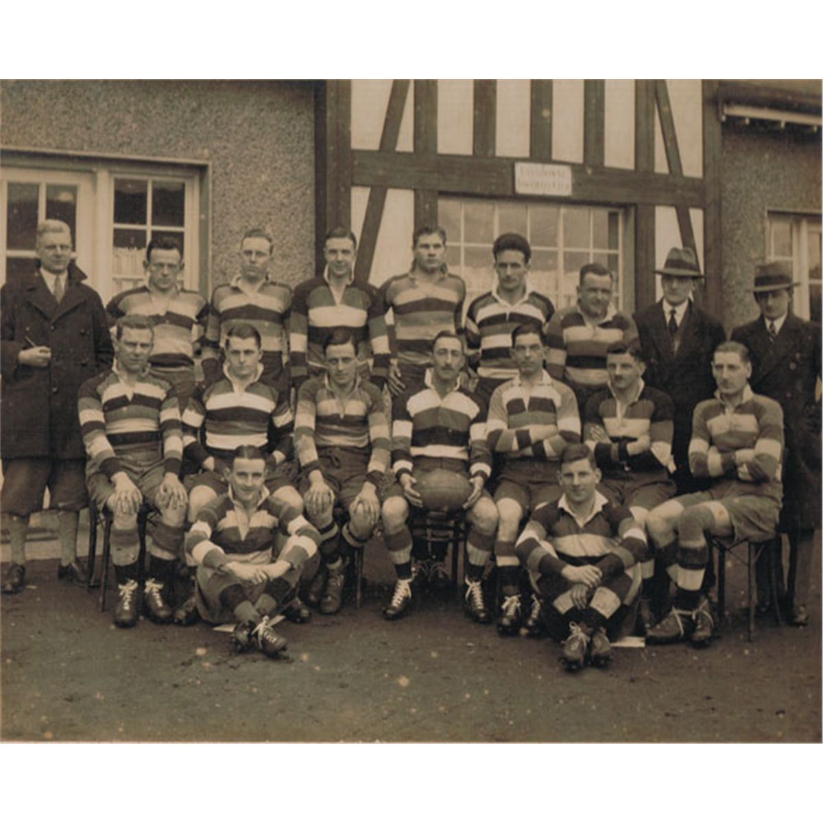 1920s Irish rugby teams group photographs