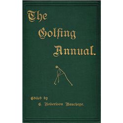 Golf. 1887-8 The Golfing Annual Volume 1