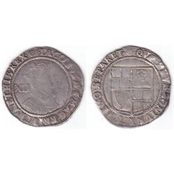 England. Edward VI shilling and James I shilling