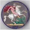 Image 1 : George IV crown, 1822, enamelled in several colours