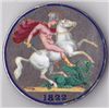 Image 1 : George IV crown, 1822, enamelled in several colours