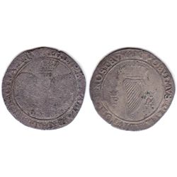 Philip and Mary (1554-1558) billon shilling 1555.