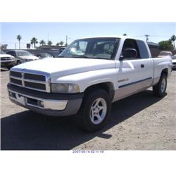 2000 -  DODGE RAM 2500 EXPORT ONLY