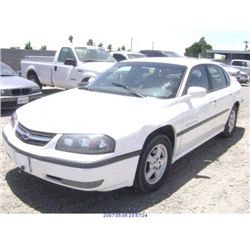 2003 -  CHEVROLET IMPALA