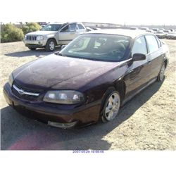 2003 -  CHEVROLET IMPALA