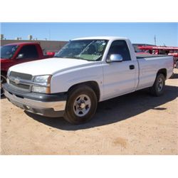 2003 -  CHEVROLET SILVERADO