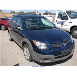 2003 -  PONTIAC VIBE