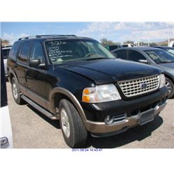 2003 -  FORD EXPLORER