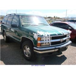 1999 -  CHEVROLET TAHOE