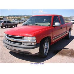 2001 -  CHEVROLET SILVERADO 1500