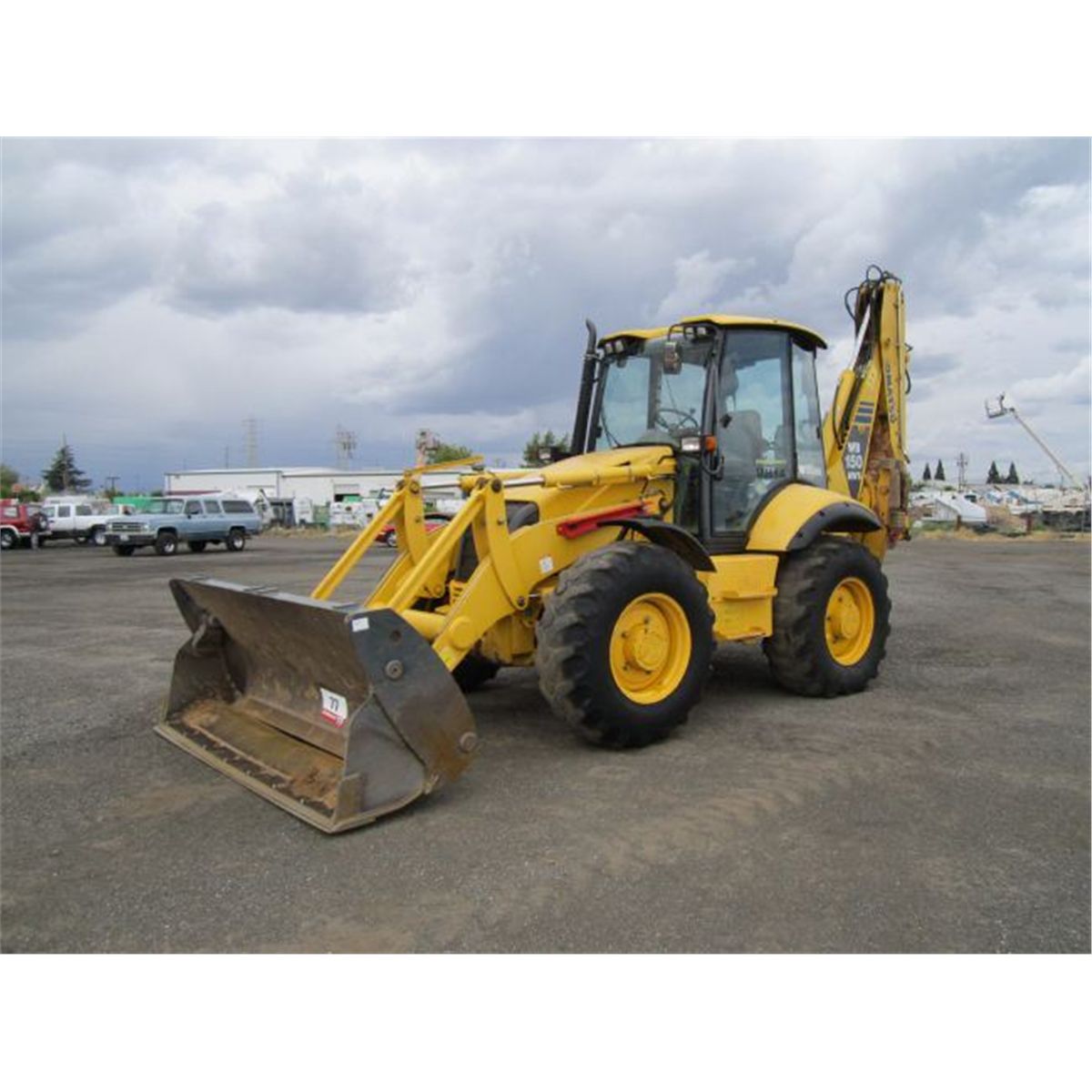 2005 Komatsu WB150AWS 4x4 Loader Backhoe