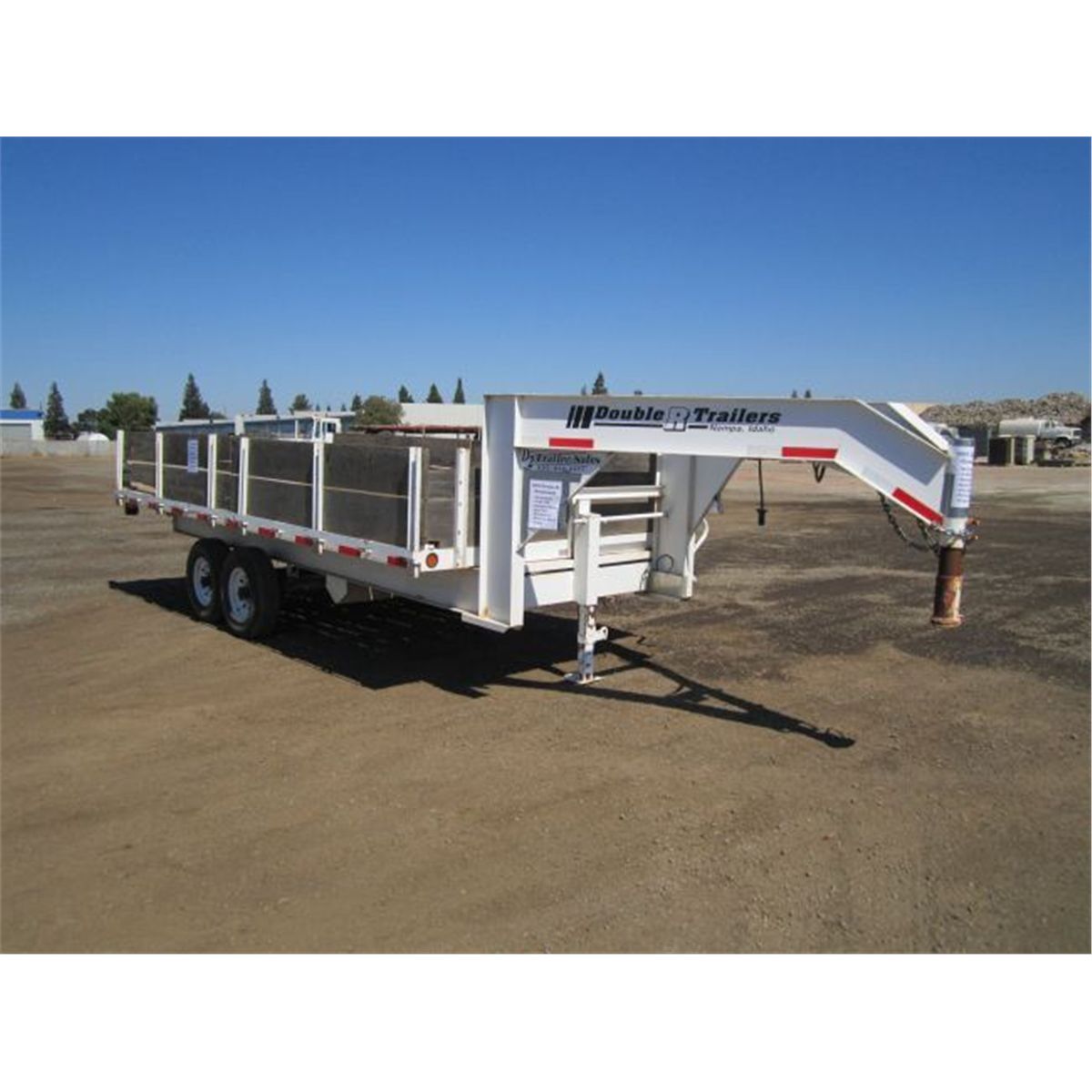 2003 Double R Trailers T/A Stake Side Dump Trailer