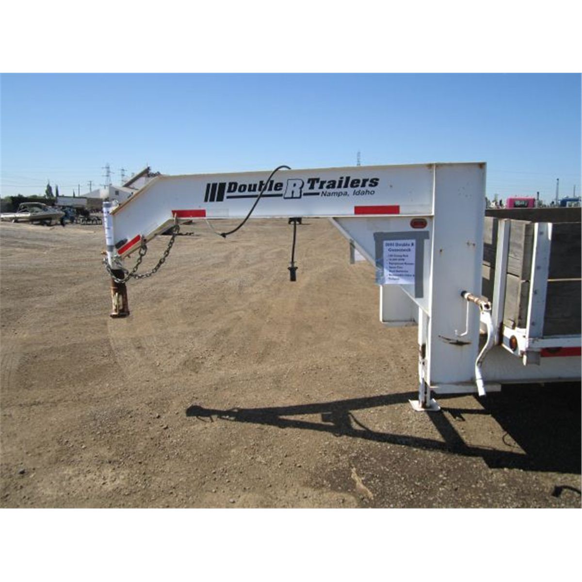 2003 Double R Trailers T/A Stake Side Dump Trailer