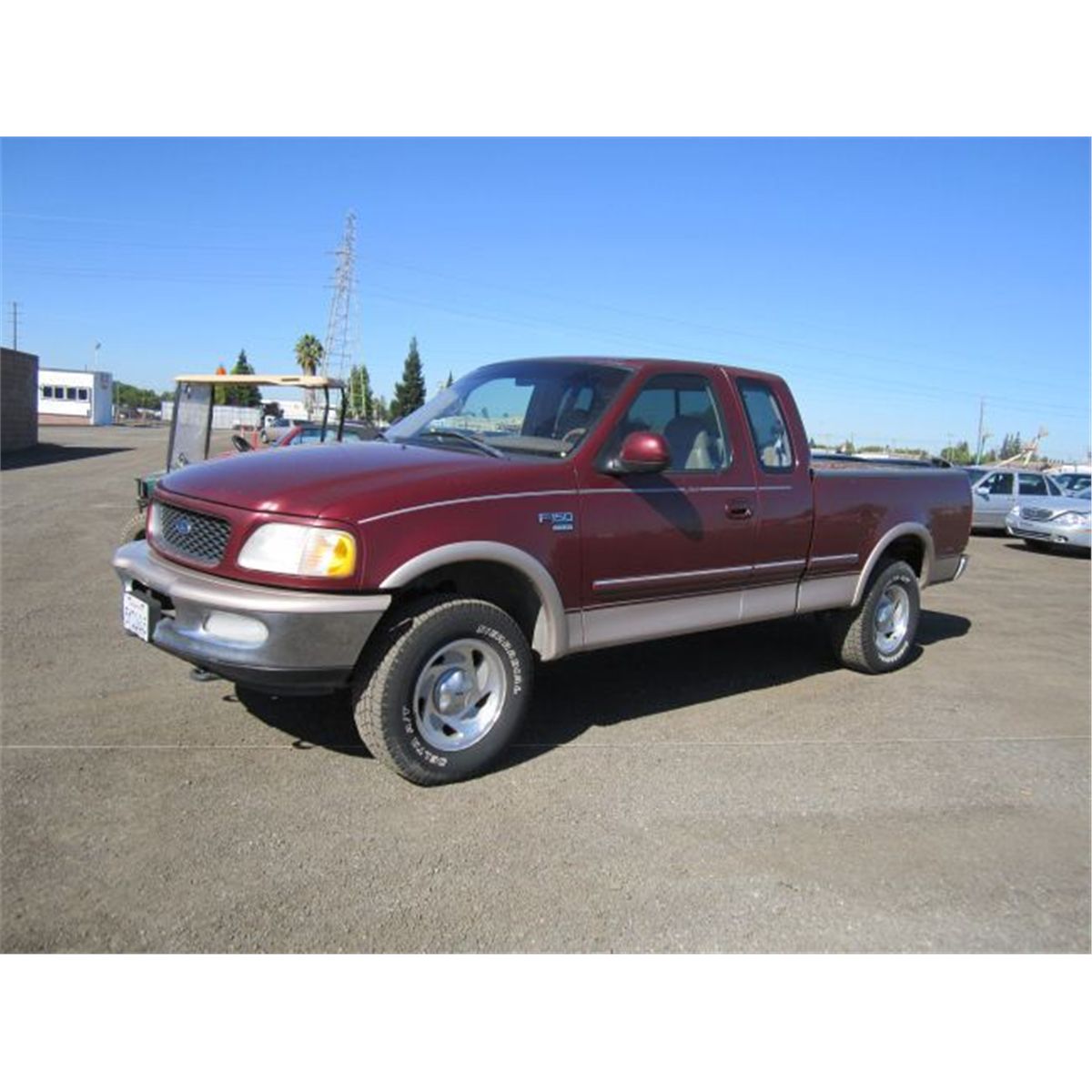 1998 Ford F150 Lariat 3 Door Xtra Cab 4x4 Pickup