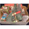 Image 1 : box of Christmas items