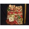 Image 1 : box of Christmas items