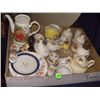 Image 1 : box of collectibles porcelain items