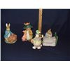 Image 1 : group of Easter rabbit figurines