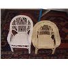 Image 1 : 2pc wicker child's chairs FOR DOLLS
