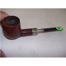 vintage (smoked) Handmade pipe - S. James Upshall Tilshead