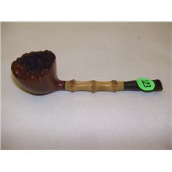 vintage (smoked) Handmade pipe - Isuse 126 OZ Ikebani