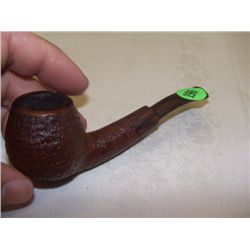 vintage (smoked) Handmade pipe - Marked